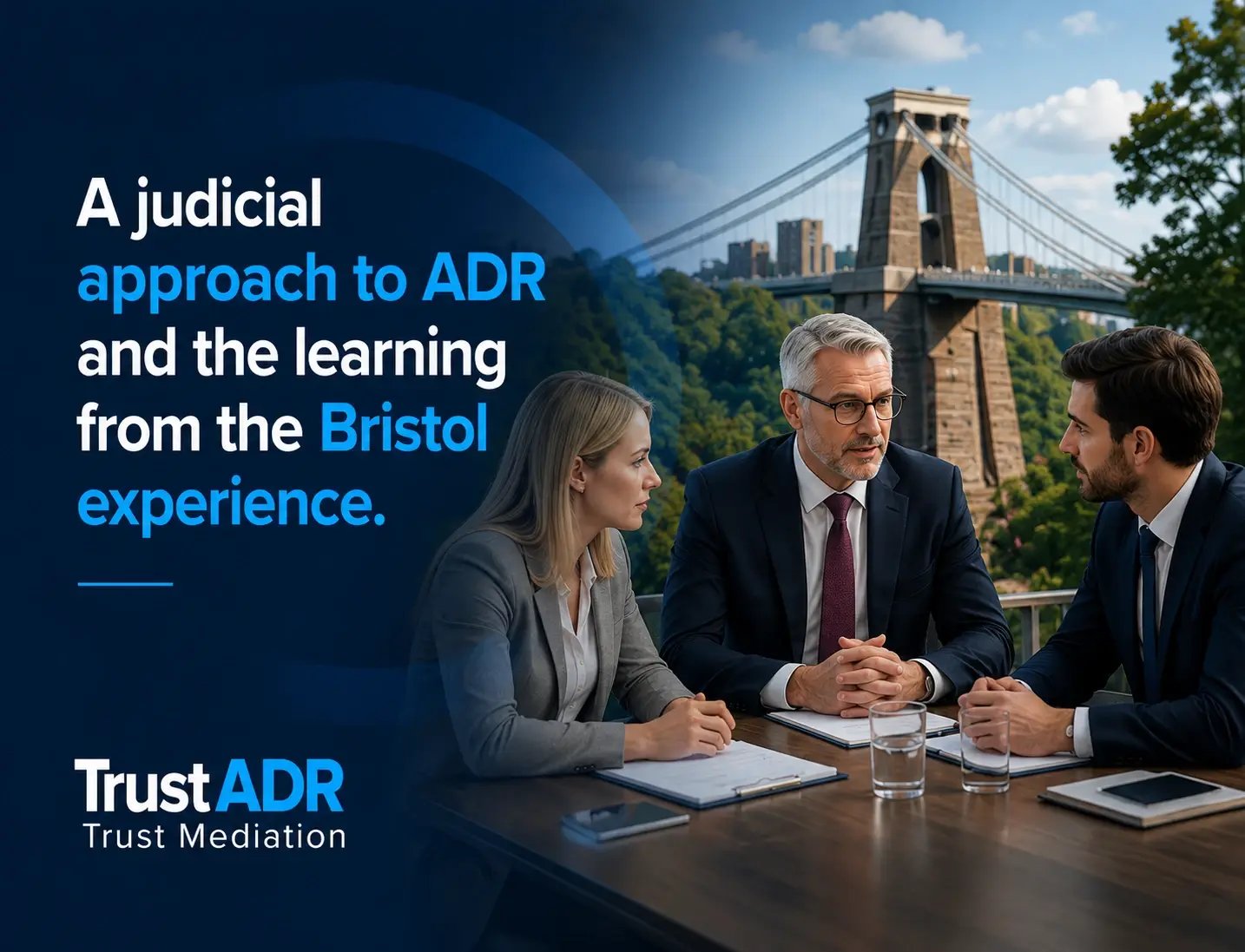 A judicial approach to ADR and the learning from the Bristol experience.